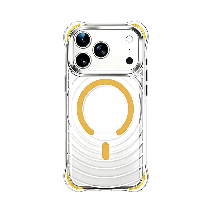 iPhone Wave Transparent MagSafe Case