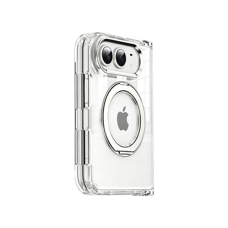 iPhone Duo Transparent MagSafe Stand Case
