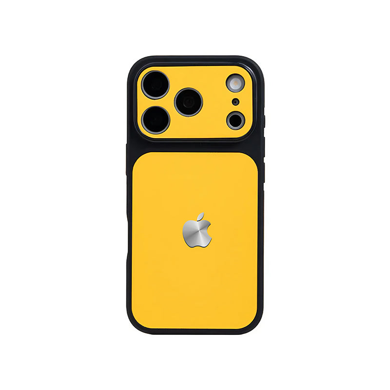 iPhone Color-Blocked Leather Case