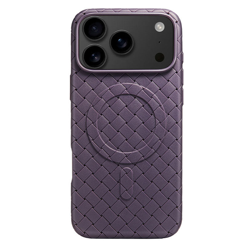 iPhone Woven Texture MagSafe Case