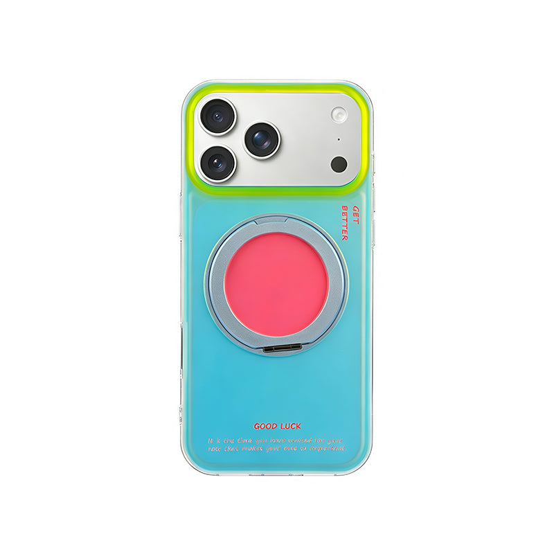 iPhone Gradient Laser Stand Case