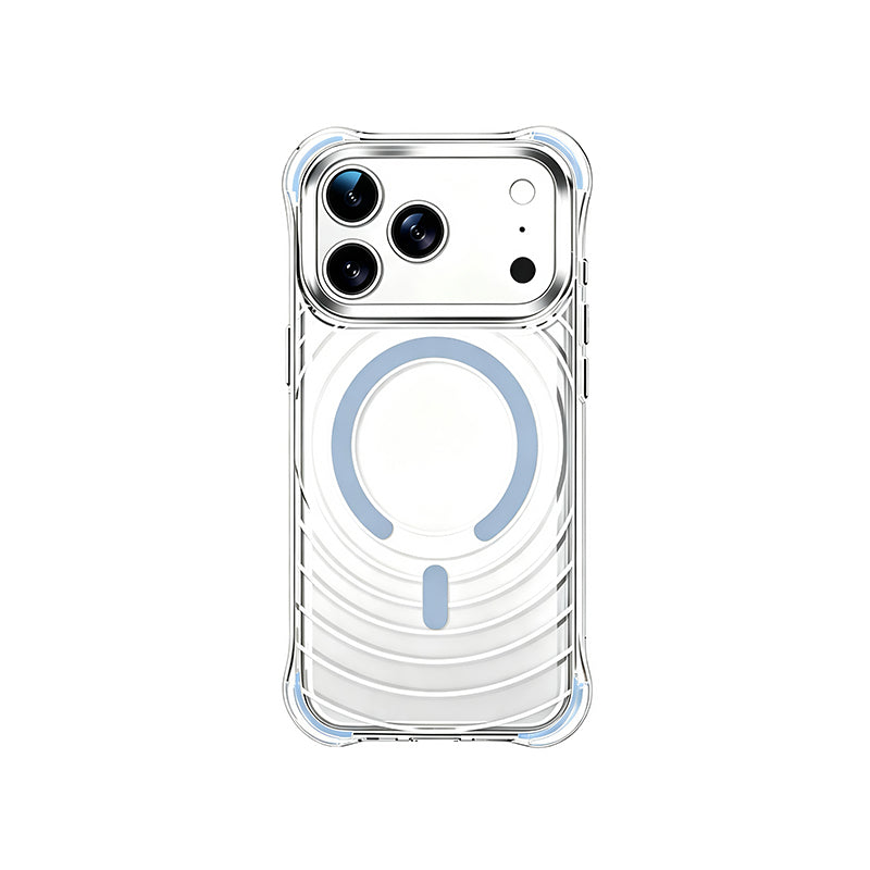 iPhone Wave Transparent MagSafe Case