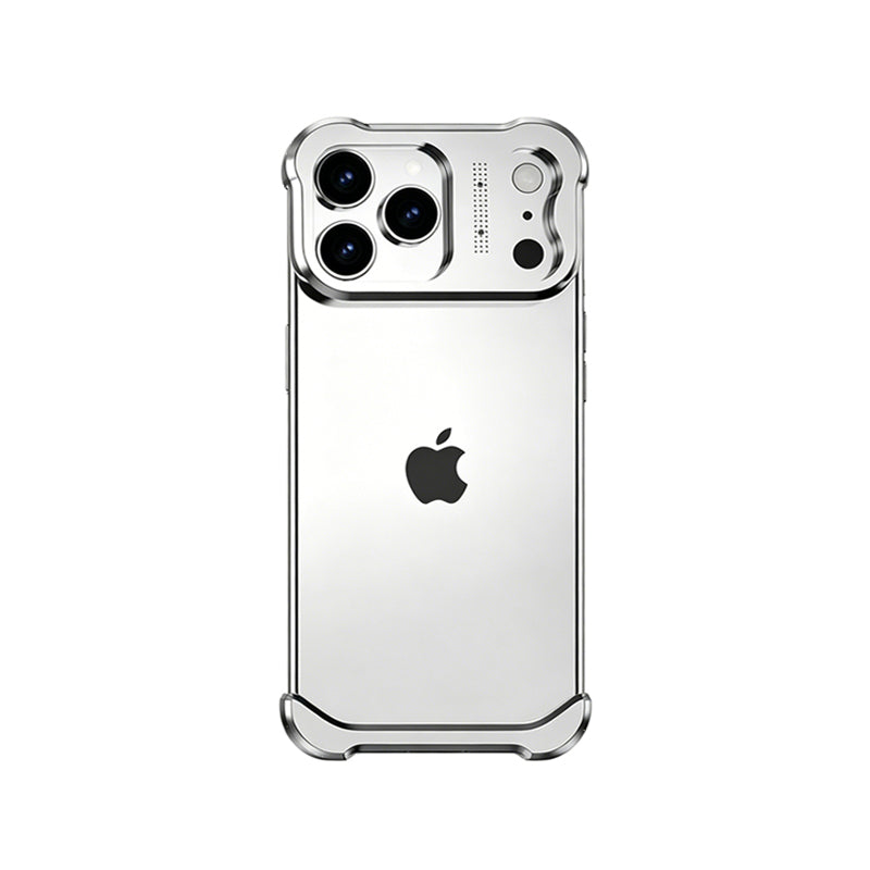 iPhone Frameless Aluminum Alloy Case