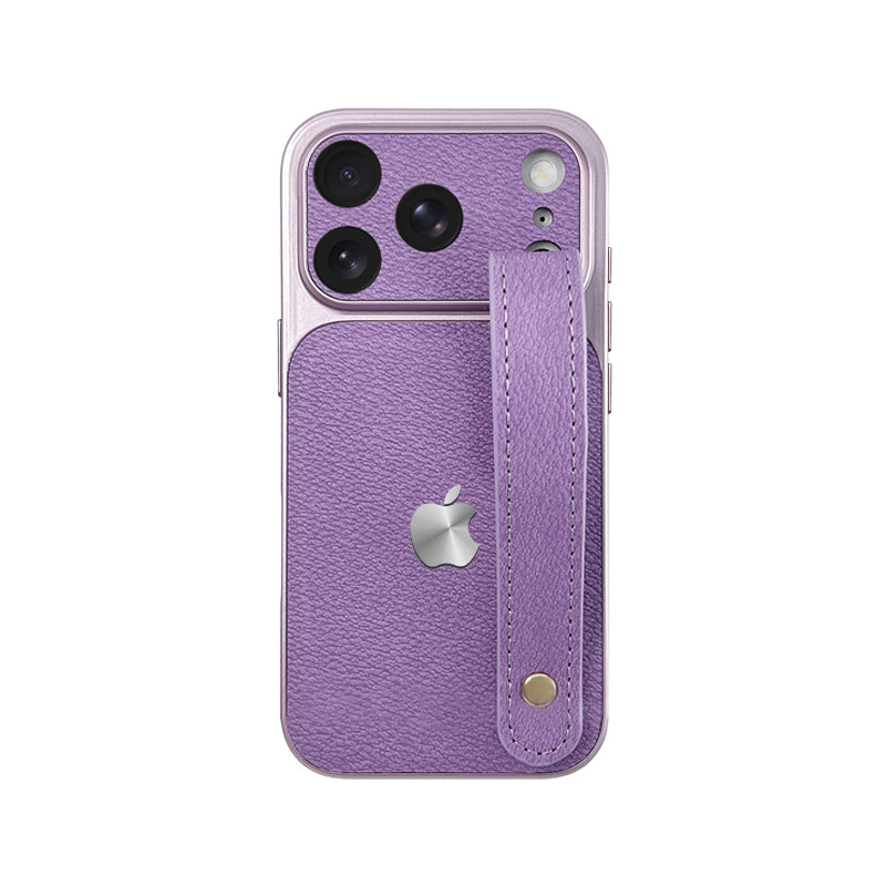iPhone Lychee Texture Wristband Case