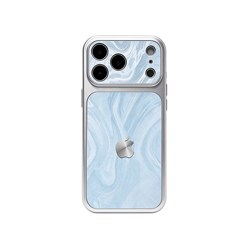 iPhone Liquid Ripple Suede Case