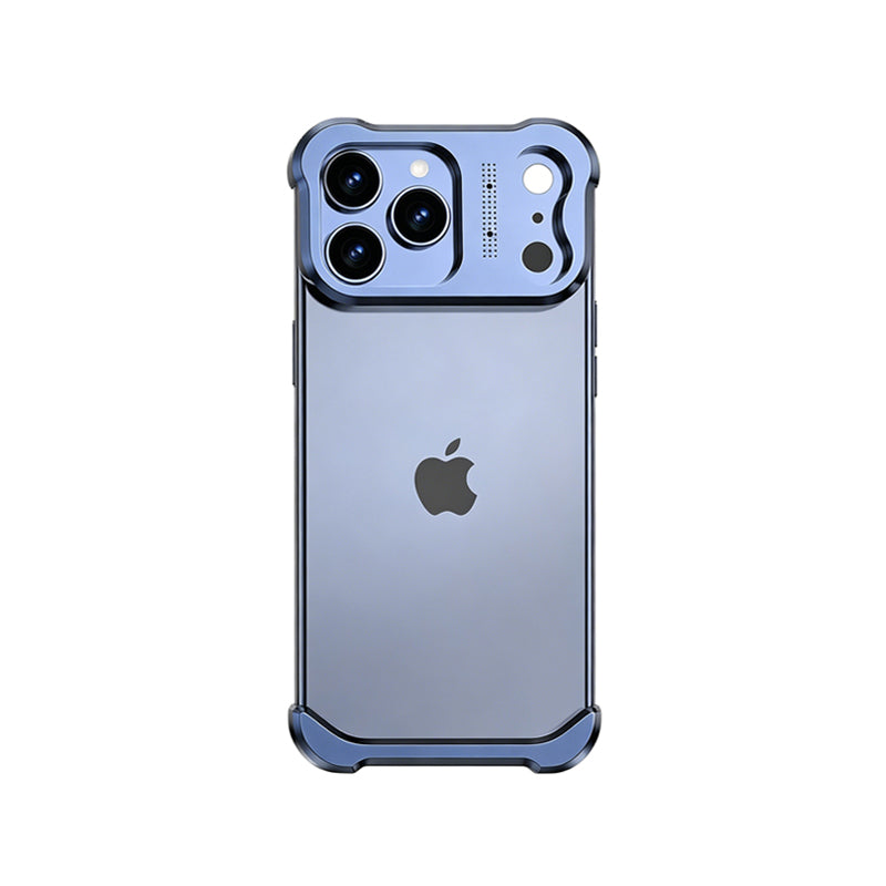 iPhone Frameless Aluminum Alloy Case
