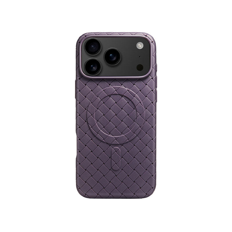 iPhone Woven Texture MagSafe Case