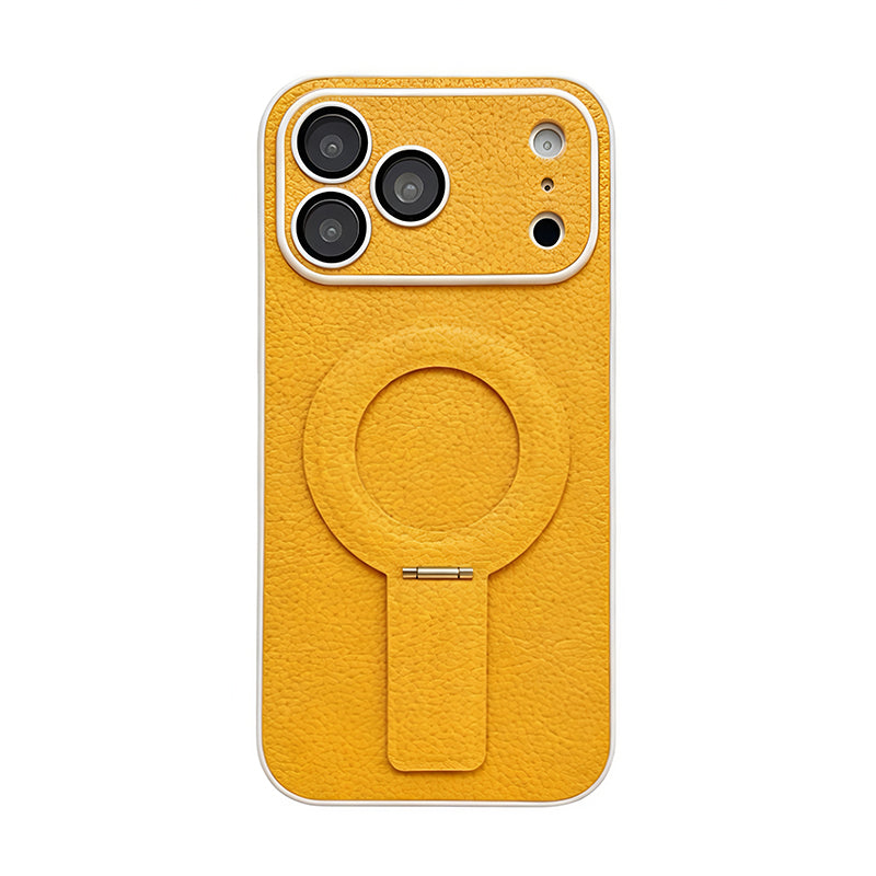 iPhone Macaron Leather Texture Case